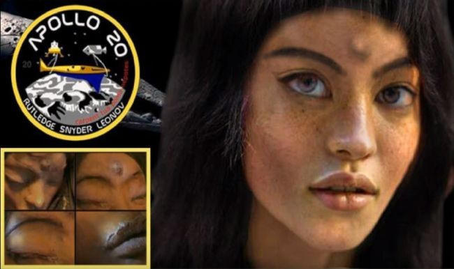 MONA LISA :: An Alien Space Ship on the Moon. Woman Found in a 1 5 Billion Year Old Spacecraft.