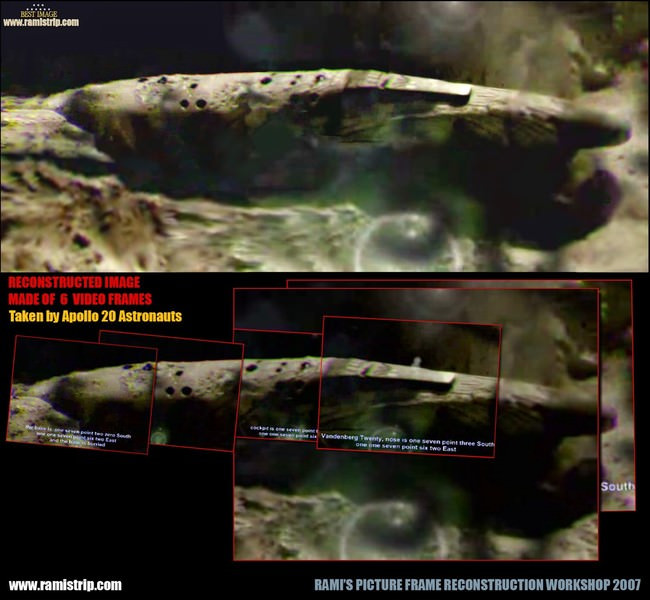 MONA LISA An Alien Space Ship on the Moon. Woman Found in a 1 5 Billion Year Old Spacecraft. (9)