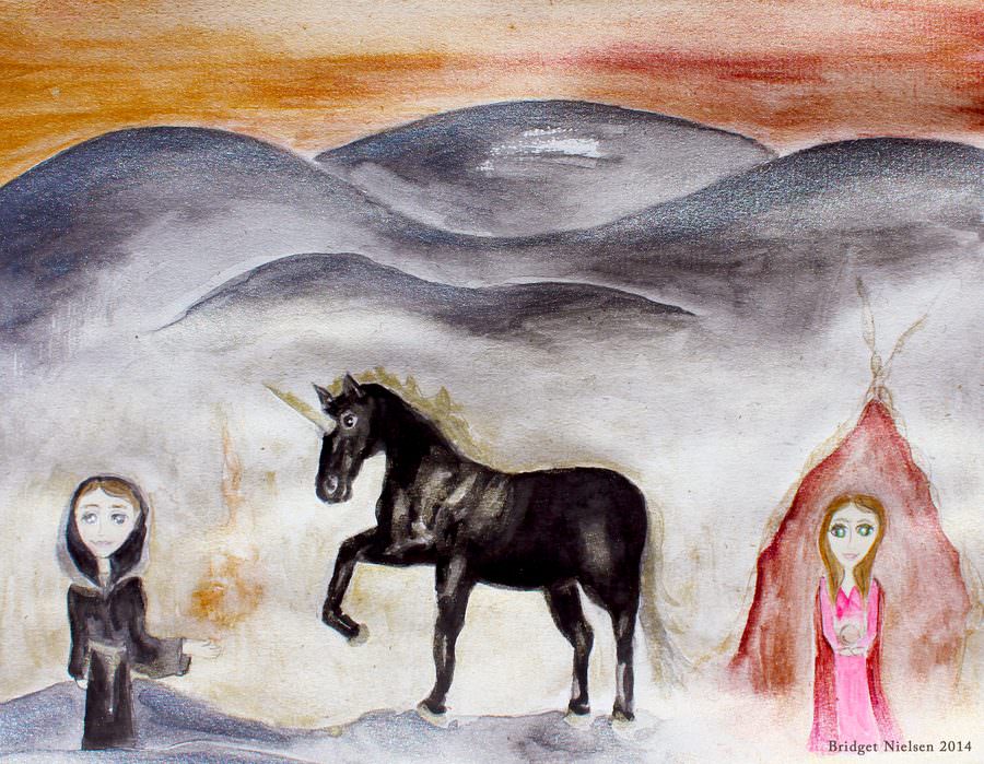 Hybrid Children of The Black Unicorn & Crystal Scrying