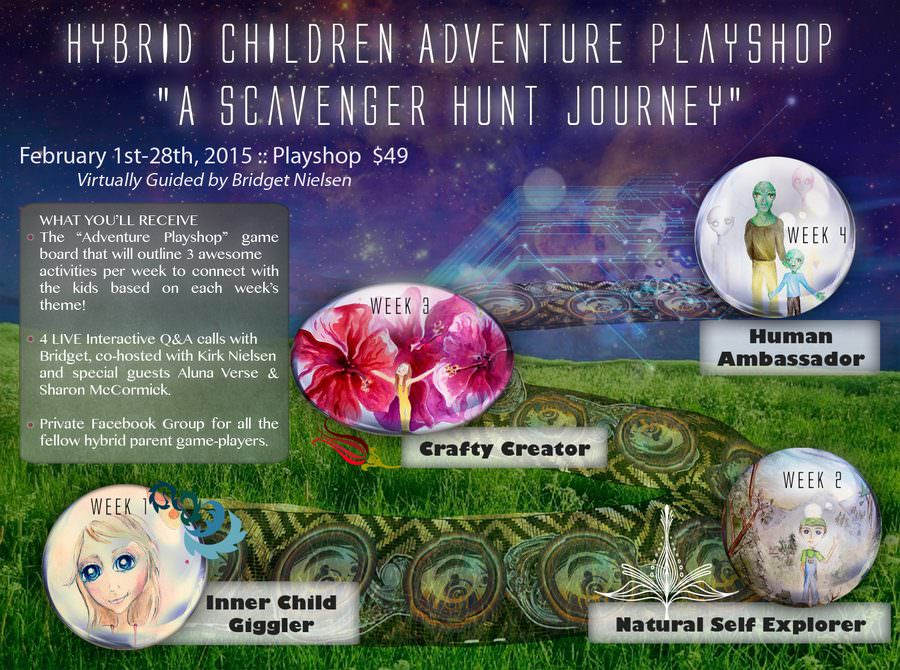 Hybrid Children Adventure (Virtual) Playshop Feb 1st-28th